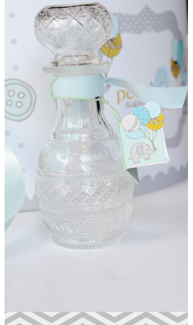 Trusou botez cu elefantei si baloane de aer cald, Grey Baby Elephant  5